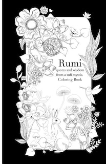 Front cover_Rumi, quotes and wisdom from a sufi mystic Colouring Book