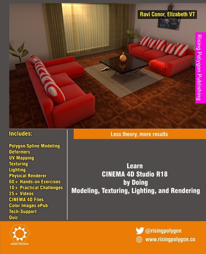 Front cover_Learn CINEMA 4D Studio R18 by Doing