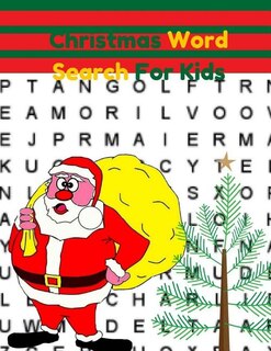 Front cover_Christmas Word Search For Kids