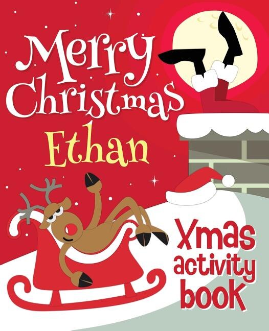 Front cover_Merry Christmas Ethan - Xmas Activity Book