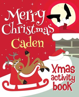 Front cover_Merry Christmas Caden - Xmas Activity Book