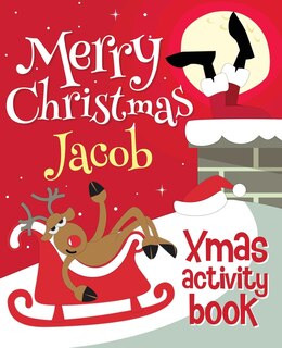 Front cover_Merry Christmas Jacob - Xmas Activity Book