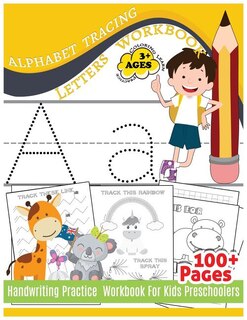 Couverture_Alphabet Tracing Letters Workbook Handwriting Practice Workbook For Kids