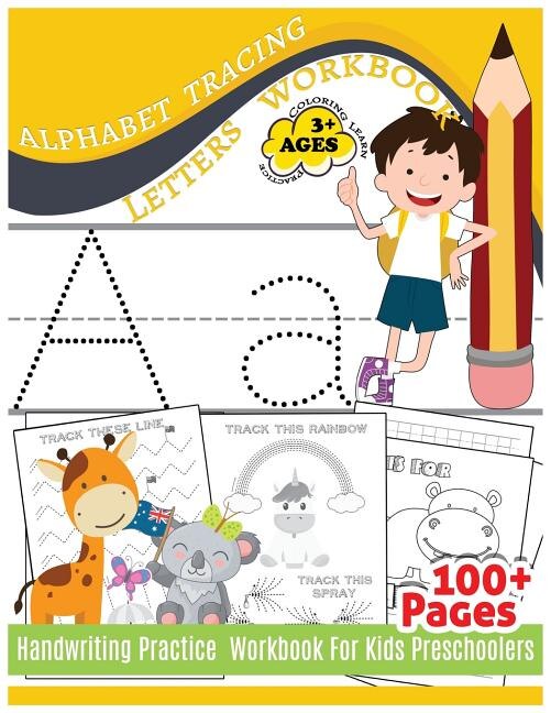 Couverture_Alphabet Tracing Letters Workbook Handwriting Practice Workbook For Kids