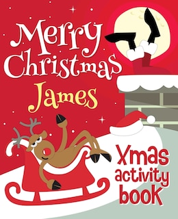 Front cover_Merry Christmas James - Xmas Activity Book