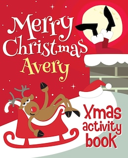 Couverture_Merry Christmas Avery - Xmas Activity Book