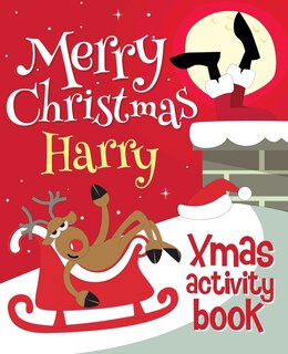 Front cover_Merry Christmas Harry - Xmas Activity Book