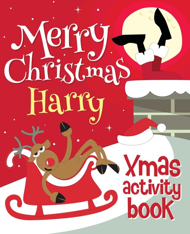 Front cover_Merry Christmas Harry - Xmas Activity Book