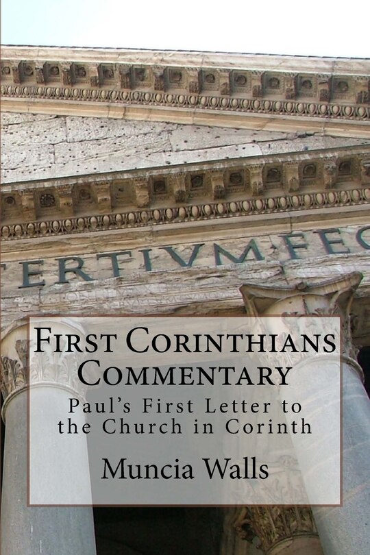 Front cover_First Corinthians Commentary