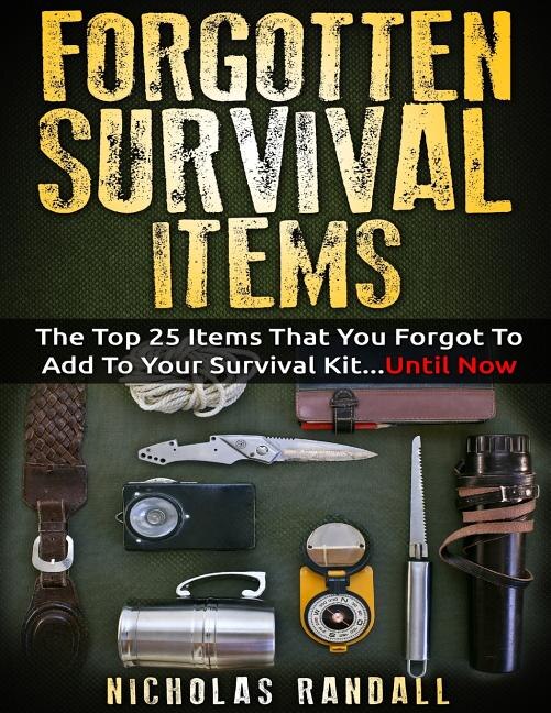 Front cover_Forgotten Survival Items