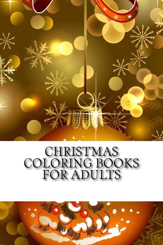 Front cover_Christmas Coloring Books For Adults