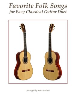 Front cover_Favorite Folk Songs for Easy Classical Guitar Duet