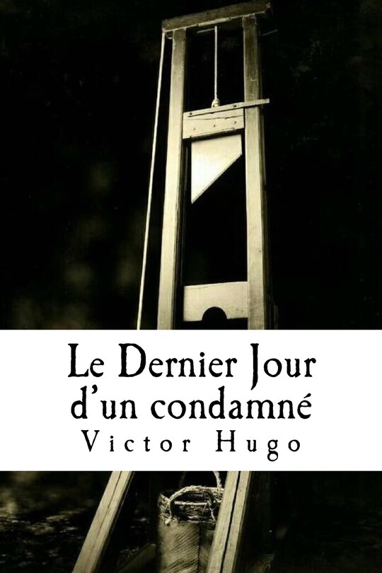 Front cover_Le Dernier Jour d'un condamné