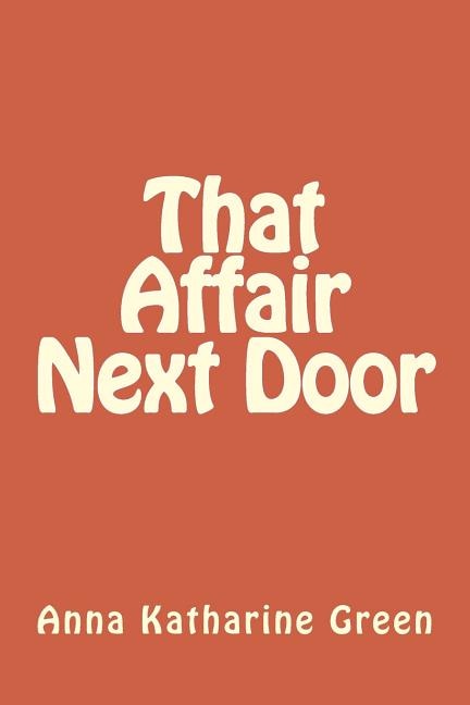 Front cover_That Affair Next Door