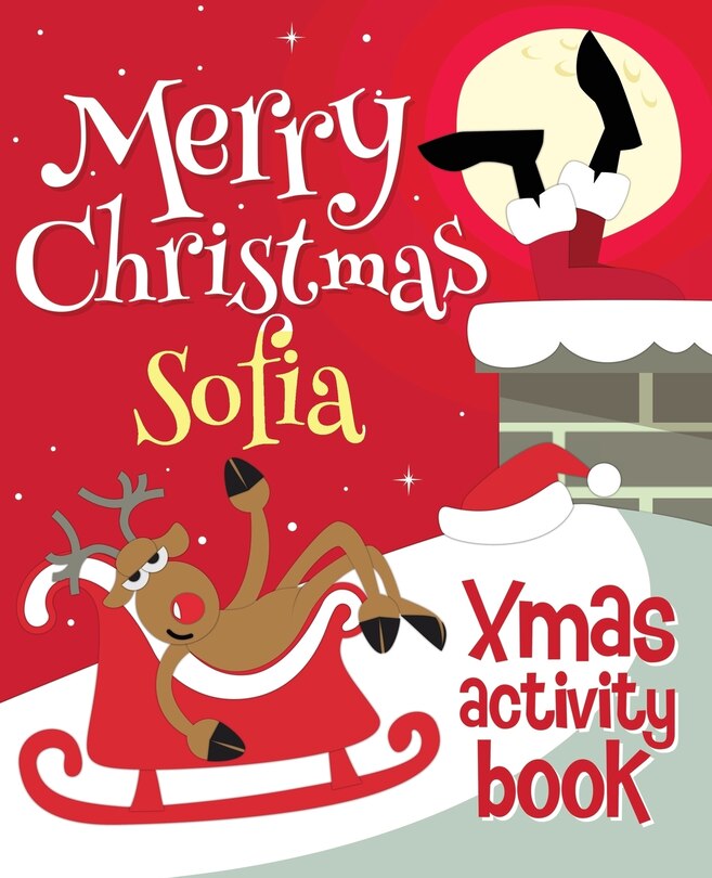 Front cover_Merry Christmas Sofia - Xmas Activity Book