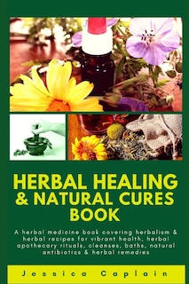 Front cover_Herbal Healing & Natural Cures Book