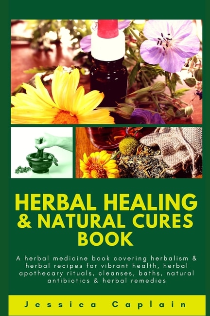 Front cover_Herbal Healing & Natural Cures Book