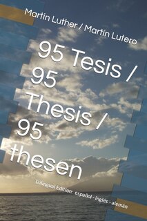 Couverture_95 Tesis / 95 Thesis / 95 thesen