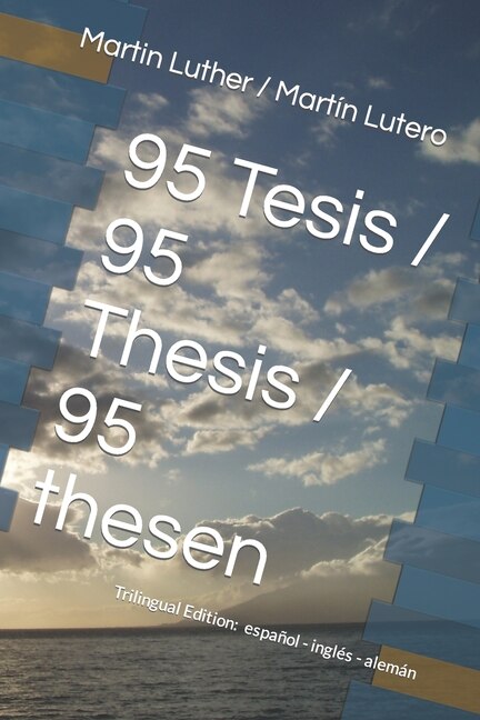 Couverture_95 Tesis / 95 Thesis / 95 thesen
