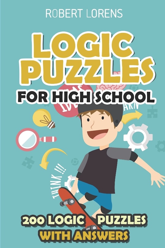 Front cover_Logic Puzzles for High School