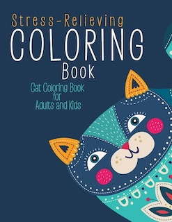 Couverture_Stress-Relieving Coloring Book