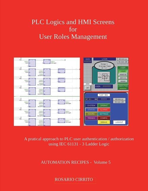 Front cover_PLC Logics and HMI Screens for User Roles Management