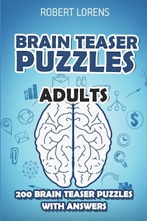 Brain Teaser Puzzles Adults: Walls Puzzles - 200 Brain Puzzles with Answers