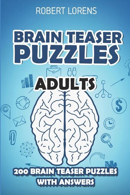 Brain Teaser Puzzles Adults: Walls Puzzles - 200 Brain Puzzles with Answers