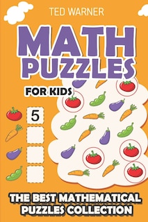 Front cover_Math Puzzles For Kids