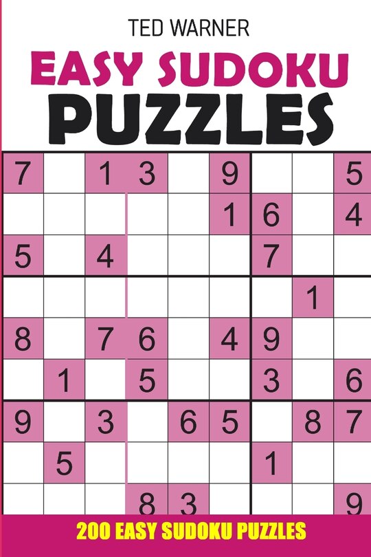 Front cover_Easy Sudoku Puzzles