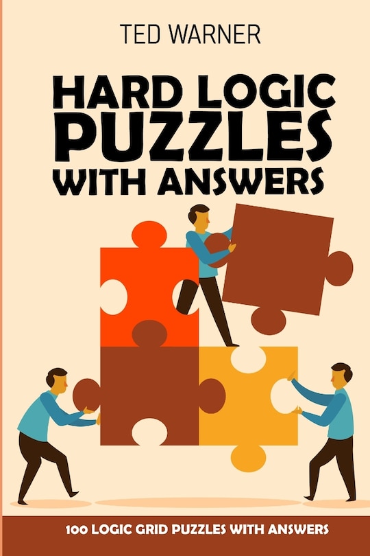 Front cover_Hard Logic Puzzles With Answers