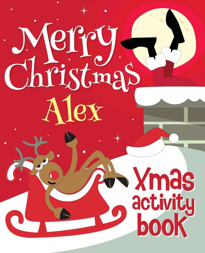 Front cover_Merry Christmas Alex - Xmas Activity Book