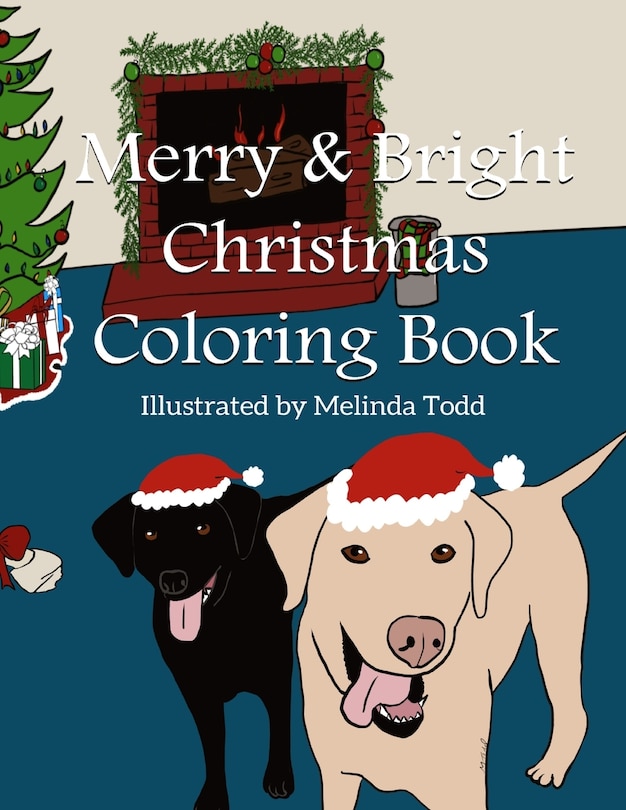 Couverture_Merry and Bright Christmas Coloring Book