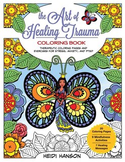 Front cover_The Art of Healing Trauma Coloring Book