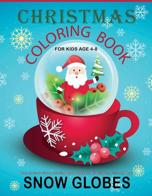 Couverture_Christmas Coloring Book For Kids Age 4-8
