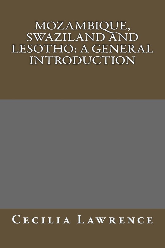 Front cover_Mozambique, Swaziland and Lesotho