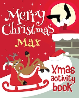 Front cover_Merry Christmas Max - Xmas Activity Book