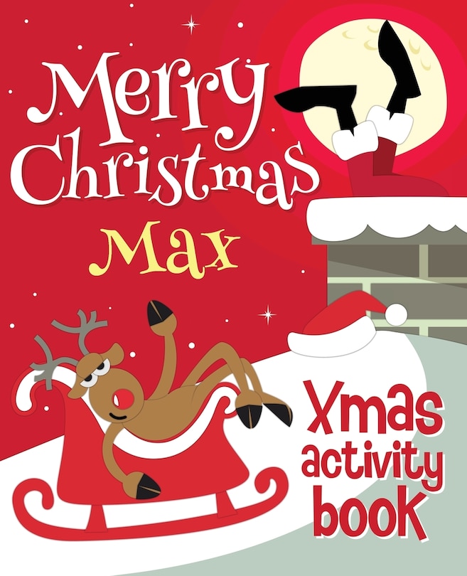 Front cover_Merry Christmas Max - Xmas Activity Book