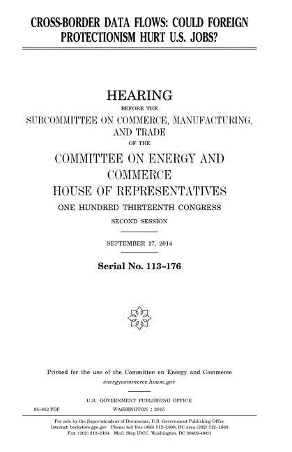 Couverture_Cross-border data flows