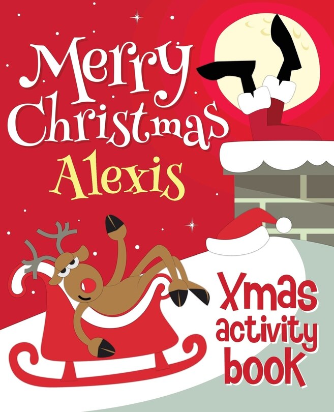 Couverture_Merry Christmas Alexis - Xmas Activity Book