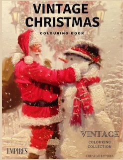 Front cover_Vintage Christmas Colouring