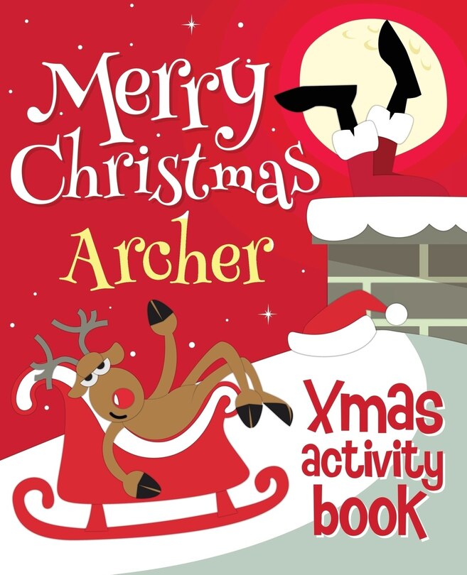 Couverture_Merry Christmas Archer - Xmas Activity Book
