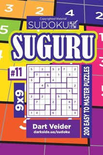 Front cover_Sudoku Suguru - 200 Easy To Master Puzzles 9x9 (volume 11)