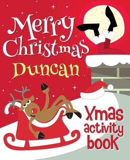 Front cover_Merry Christmas Duncan - Xmas Activity Book