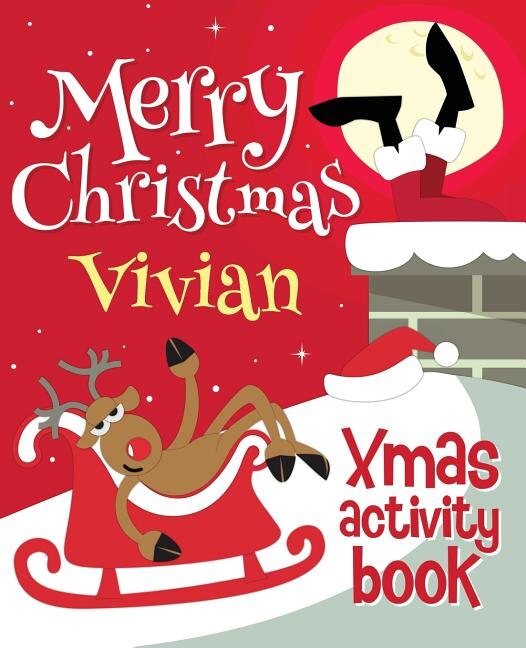 Merry Christmas Vivian - Xmas Activity Book: (Personalized Children's Activity Book)