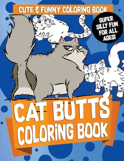 Front cover_Cat Butts Coloring Book