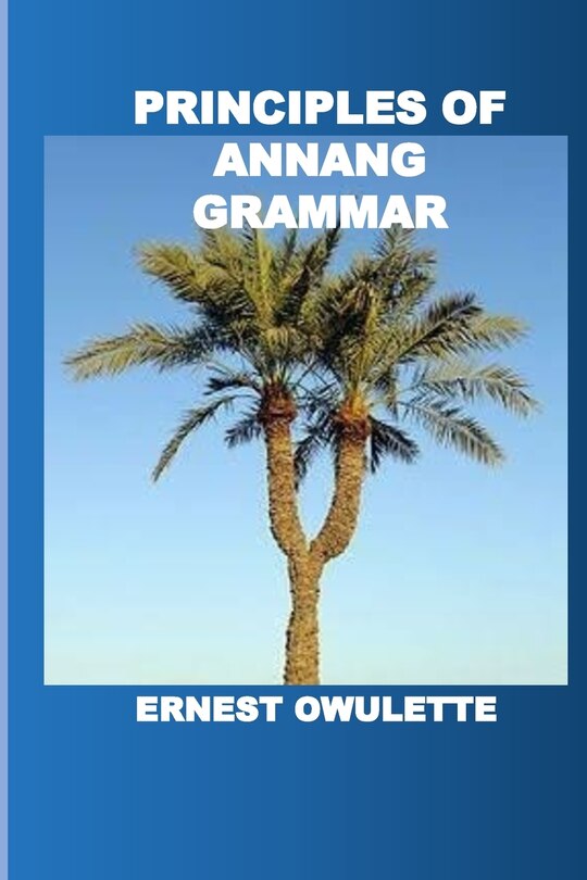 Couverture_Principles of Annang Grammar