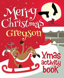 Front cover_Merry Christmas Greyson - Xmas Activity Book