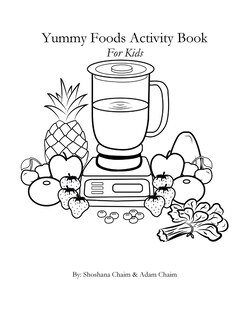 Front cover_Yummy Foods Activity Book
