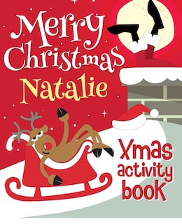Front cover_Merry Christmas Natalie - Xmas Activity Book